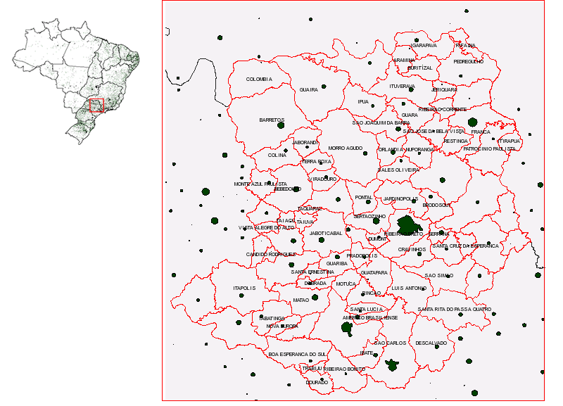 mapa urbanizacao